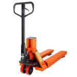 картинка ТЕЛЕЖКА ГИДРАВЛИЧЕСКАЯ 3000 КГ 1150 ММ TOR CBY-CW2 С ВЕСАМИ (ПОЛИУРЕТАНОВЫЕ КОЛЕСА)