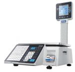 картинка ТОРГОВЫЕ ВЕСЫ CAS CL3000J-P С ПЕЧАТЬЮ ЭТИКЕТОК, ПАМЯТЬЮ ТОВАРОВ И ETHERNET  